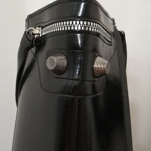 SALE🎁 Brand New🎁FREE GIFT INCLUDED🎁High Knee Heels Boots Zippers Tassel Metal - Picture 11 of 15